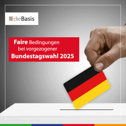 Pressemitteilung vorgezogene Neuwahlen
